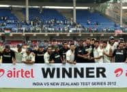 India vs New Zealand, 2nd Test, Bangalore (Aug 31- Sep 4, 2012)