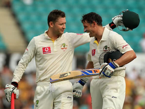 Michael Clarke learned a lot about leadership under Ricky Ponting: Michael Hussey Michael Clarke learned a lot about leadership under Ricky Ponting: Michael Hussey