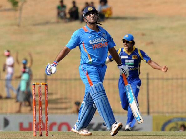 MS Dhoni blames pitch for defeat against Sri Lanka MS Dhoni blames pitch for defeat against Sri Lanka