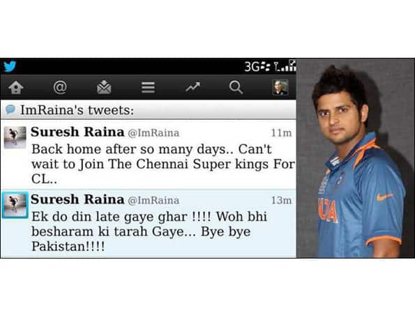 Suresh Raina's nephew clarifies, 'Tweet was for India & not Pakistan'! Suresh Raina's nephew clarifies, 'Tweet was for India & not Pakistan'!