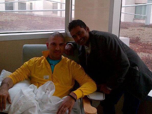 Latest picture of Yuvraj Singh shared on Facebook Latest picture of Yuvraj Singh shared on Facebook