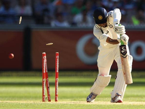 Dravid Second Highest In Test Cricket To Get Bowled Out Cricket Country