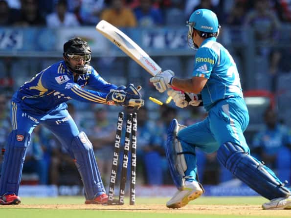 Live Cricket Score IPL 2012: Mumbai Indians vs Pune Warriors India 3rd T20: Mumbai chase 130 to win Live Cricket Score IPL 2012: Mumbai Indians vs Pune Warriors India 3rd T20: Mumbai chase 130 to win
