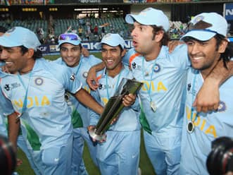 MS Dhoni-led 2007 T20 World Cup winning team honoured