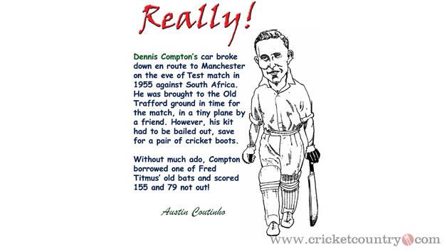 Dennis Compton Passes The Titmus Test! Dennis Compton Passes The Titmus Test!