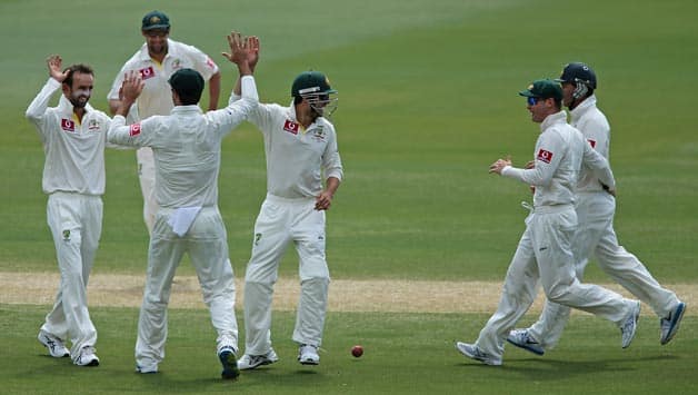 Australia need # wickets to win Adelaide Test against South Africa/ Australia on brink of victory against South Africa in Adelaide Test Australia need # wickets to win Adelaide Test against South Africa/ Australia on brink of victory against South Africa in Adelaide Test
