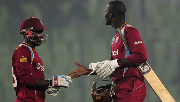 Darren Sammy's fifty pushes West Indies to 211 Darren Sammy's fifty pushes West Indies to 211