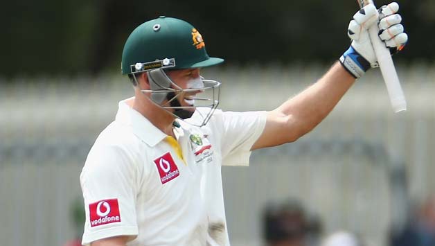 Michael Hussey shines as Australia hold edge against Sri Lanka at Lunch Michael Hussey shines as Australia hold edge against Sri Lanka at Lunch
