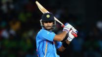 Virat Kohli blitz guides India to 86 for three in 10 overs against England in second T20 at Mumbai