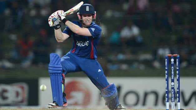 Eoin Morgan stars with the bat as England beat India in second T20 at Mumbai Eoin Morgan stars with the bat as England beat India in second T20 at Mumbai