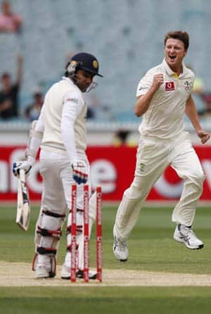 Sri Lanka's top-order collapse as Australia eye heavy win Sri Lanka's top-order collapse as Australia eye heavy win