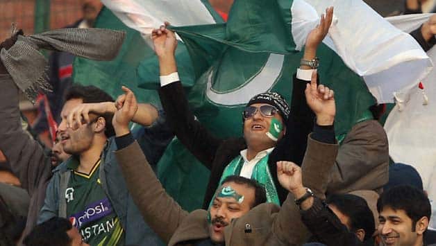Pakistan fans celebrate ODI series win on India soil Pakistan fans celebrate ODI series win on India soil