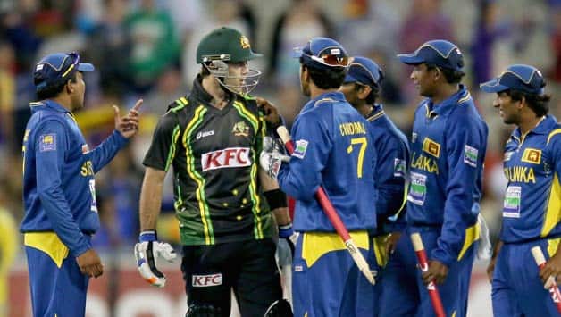 Australia, Sri Lanka players make peace following fiery end to second T20 at Melbourne Australia, Sri Lanka players make peace following fiery end to second T20 at Melbourne