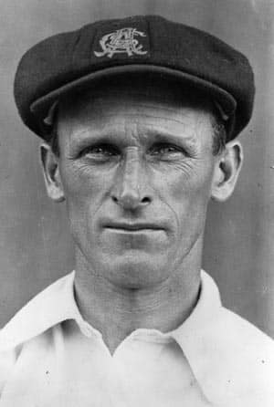 Clarrie Grimmett takes 13 wickets at Durban in what would turned out to be his farewell Test match Clarrie Grimmett takes 13 wickets at Durban in what would turned out to be his farewell Test match