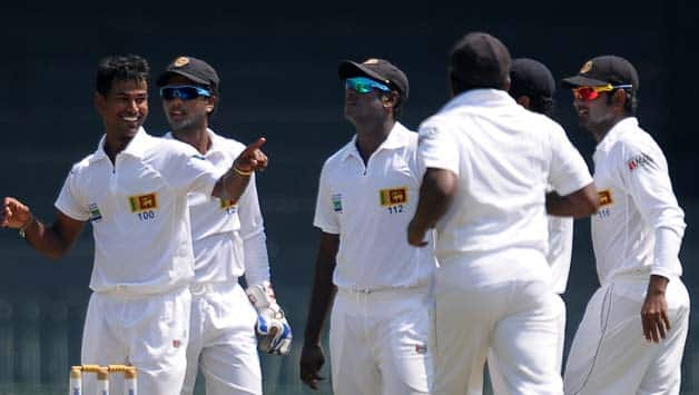 Sri Lanka claim key wickets before lunch on Day 1 of Colombo Test against Bangladesh Sri Lanka claim key wickets before lunch on Day 1 of Colombo Test against Bangladesh