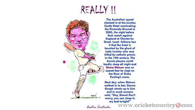 When Shane Watson was floored! When Shane Watson was floored!