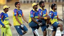 IPL 2013: Chennai Super Kings have fun at practice