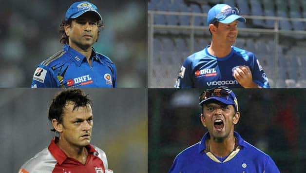IPL 2013: Tendukar, Ponting, Gilchrist and Dravid lead formidable parade of the veterans IPL 2013: Tendukar, Ponting, Gilchrist and Dravid lead formidable parade of the veterans