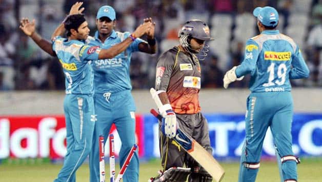 Pune Warriors restrict Sunrisers Hyderabad to Pune Warriors restrict Sunrisers Hyderabad to