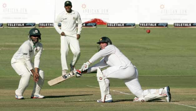 Zimbabwe reach 217/4 after Brendan Taylor's century at stumps on Day 1 Zimbabwe reach 217/4 after Brendan Taylor's century at stumps on Day 1