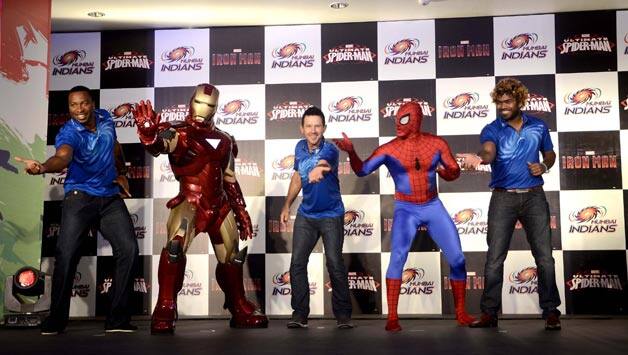 IPL 2013: Mumbai Indians to be cheered by Iron Man and Spider-Man IPL 2013: Mumbai Indians to be cheered by Iron Man and Spider-Man