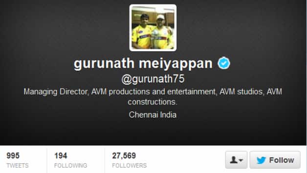 Live Updates: IPL 2013 spot-fixing controversy — Gurunath Meiyappan not owner of CSK, says India Cements Live Updates: IPL 2013 spot-fixing controversy — Gurunath Meiyappan not owner of CSK, says India Cements