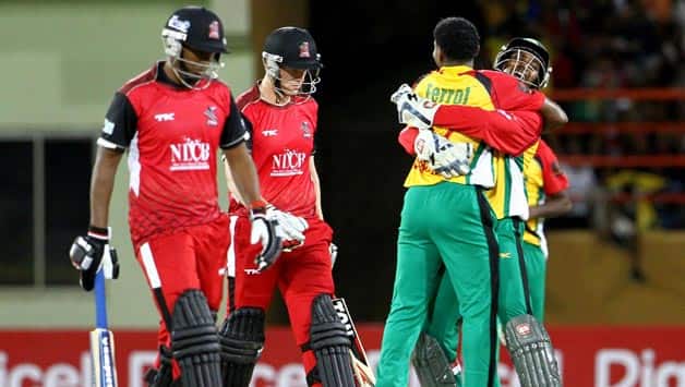CPL 2013: Guyanese Amazon Warriors beat Trinidad and Tobago Red Steel by 19 runs CPL 2013: Guyanese Amazon Warriors beat Trinidad and Tobago Red Steel by 19 runs