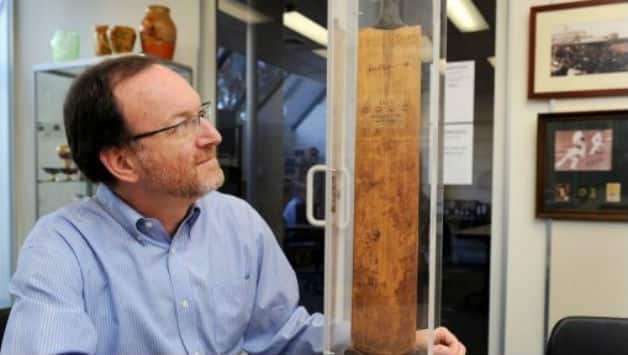 Don Bradman's bat fetches $65,000 at auction Don Bradman's bat fetches $65,000 at auction