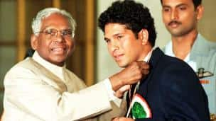 Image result for sachin tendulkar arjun award