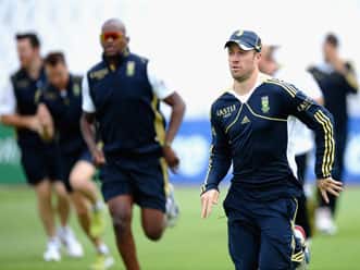 South Africa practice session ahead of Sri Lanka clash