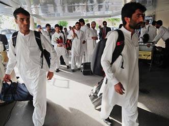 Afghanistan team arrives in Pakistan for three-match ODI series