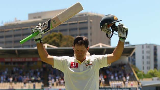 Ricky Ponting’s wicket in his final Test innings against South Africa in the third Test at Perth