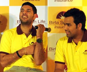 IPL 2012: Yuvraj Singh was the first to congratulate me, says Rohit Sharma