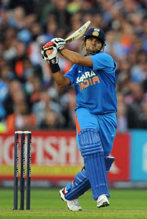 Raina in the white and Raina in blue are two different players Raina in the white and Raina in blue are two different players