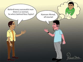 Kamran Akmal - a glove affair comes unstuck!