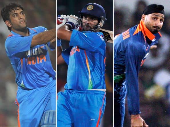 Dhoni, Yuvraj & Harbhajan look good; Cards favour Indian win over Australia Dhoni, Yuvraj & Harbhajan look good; Cards favour Indian win over Australia
