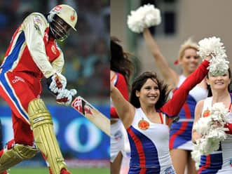 Humour: Cheerleaders demand pay hike following Chris Gayle’s T20 exploits in IPL5