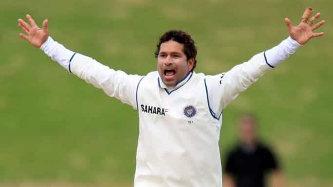 Sachin Tendulkar bags a wicket on Day 1 of 199th Test against West Indies