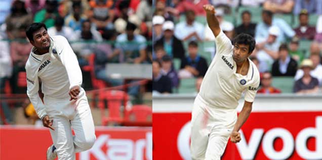 Pragyan Ojha and R Ashwin Pragyan Ojha and R Ashwin
