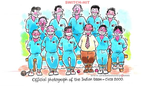 Indian cricket team circa 2000