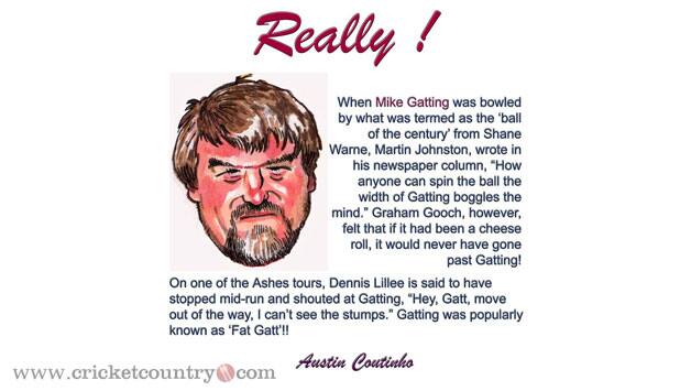 Mike Gatting - Cricket's Bud Spencer! Mike Gatting - Cricket's Bud Spencer!