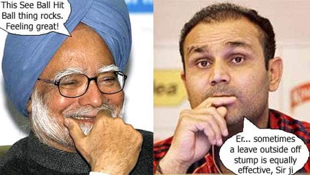 Virender Sehwag shares his success mantra with celebrities from all walks of life Virender Sehwag shares his success mantra with celebrities from all walks of life