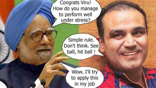 Virender Sehwag shares his success mantra with celebrities from all walks of life Virender Sehwag shares his success mantra with celebrities from all walks of life
