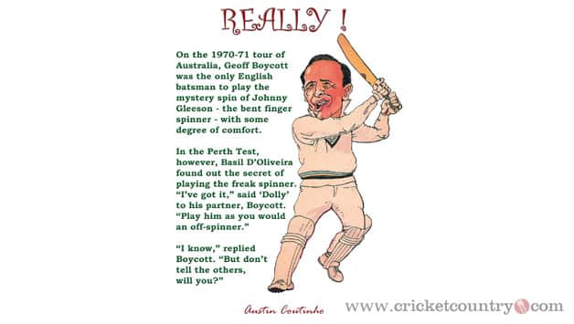 Geoff Boycott – the ultimate solo artist in a team game! Geoff Boycott – the ultimate solo artist in a team game!