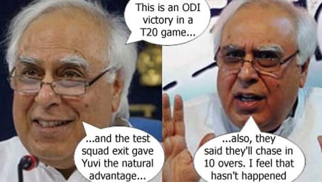 In pictures: Indian politicians react to India’s T20 victory over England in Pune In pictures: Indian politicians react to India’s T20 victory over England in Pune