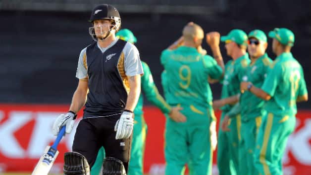 South Africa bowl out New Zealand for XXX in first T20 International at Durban South Africa bowl out New Zealand for XXX in first T20 International at Durban