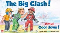 Amul spoofs Shane Warne and Marlon Samuels fight in latest ad