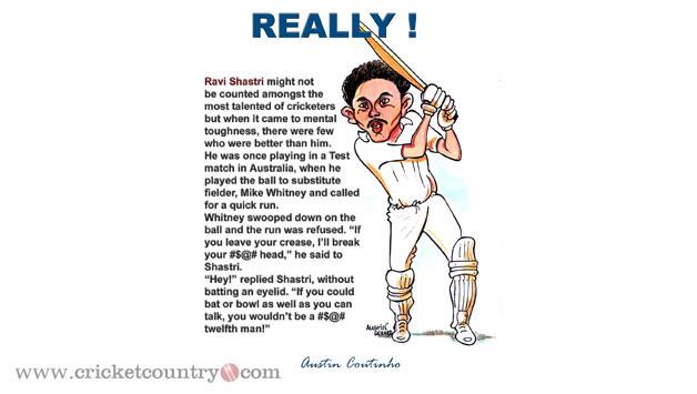 Ravi Shastri's fitting riposte to Mike Whitney! Ravi Shastri's fitting riposte to Mike Whitney!