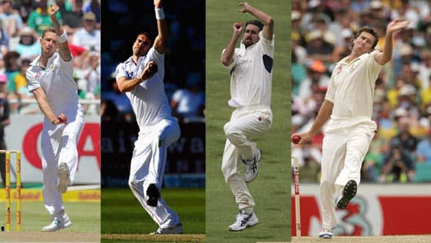 Steyn, Anderson, Gillespie and McGrath have shown that fast bowlers can do well in India Steyn, Anderson, Gillespie and McGrath have shown that fast bowlers can do well in India