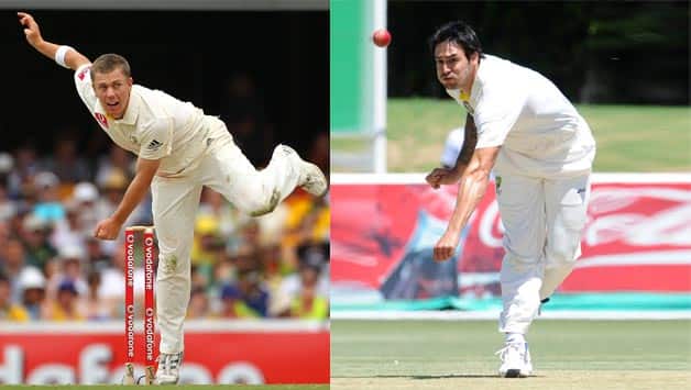 Xavier Doherty and Mitchell Johnson should come in for Nathan Lyon and Peter Siddle Xavier Doherty and Mitchell Johnson should come in for Nathan Lyon and Peter Siddle
